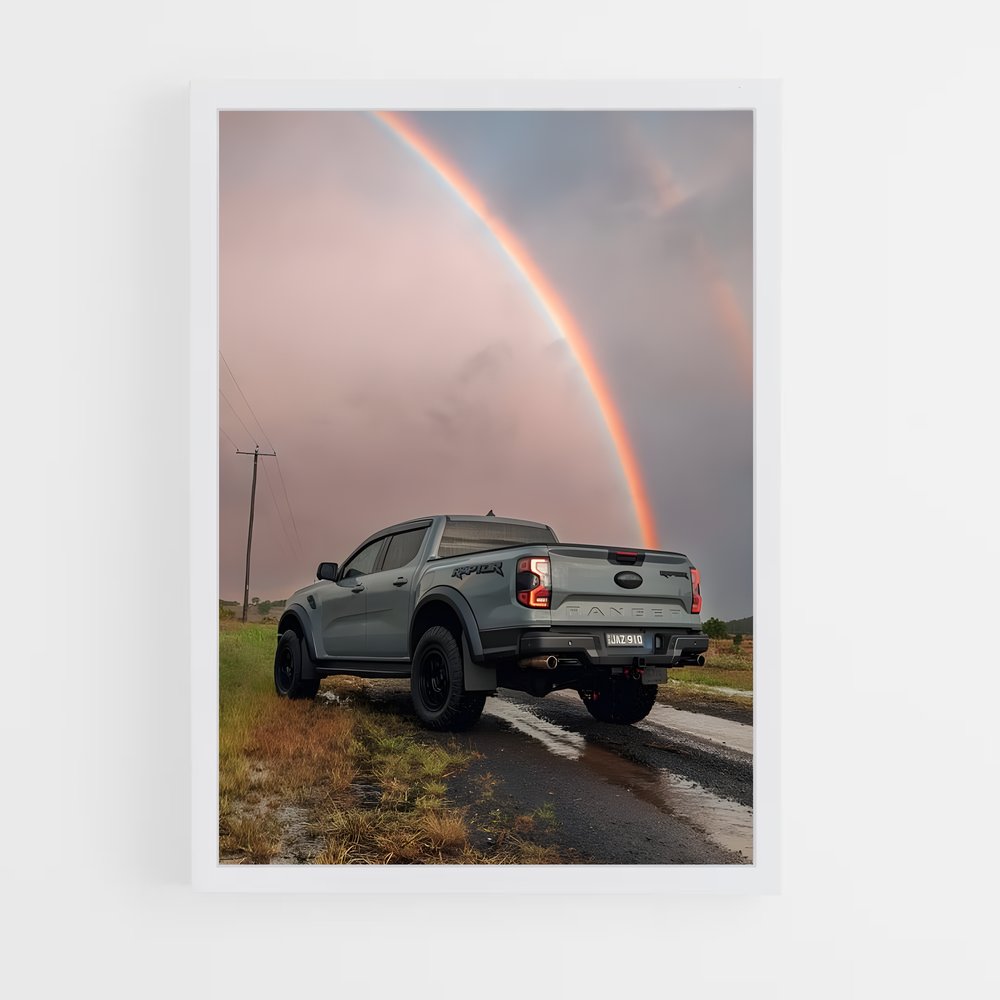 Poster Aventure Arc-en-Ciel – affiche Ford (vue 3)